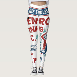 Leggings Vintage Open Road Running Club Rétro Runner Tee