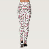Leggings Vintage Pink Roses (Dos)