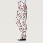 Leggings Vintage Pink Roses (Gauche)