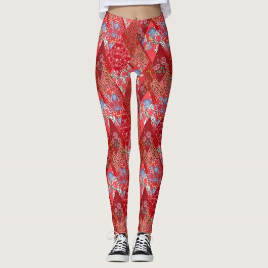 Leggings Vintage quilt (Devant)