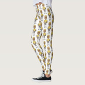 Leggings vintage retro football (Gauche)
