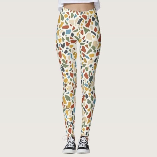 Leggings Vintage Terrazzo  (Devant)