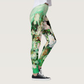 Leggings Vintage Vincent Van Gogh Roses (1890) (Droite)