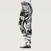 Leggings vintages de germes floraux (Gauche)