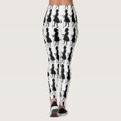 Leggings vintages Golfer Design (Dos)