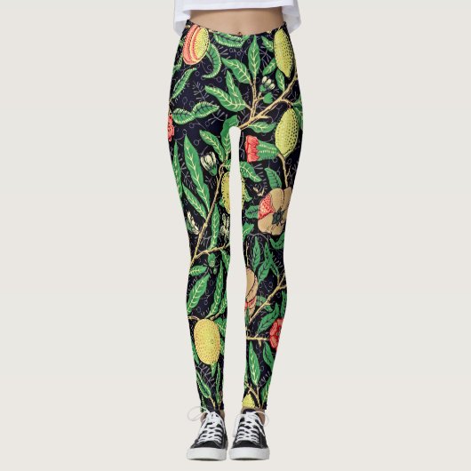 Leggings vintages Motifs de fruits - Élégance inte (Devant)