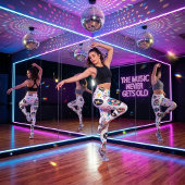 Leggings Vinyl Groove