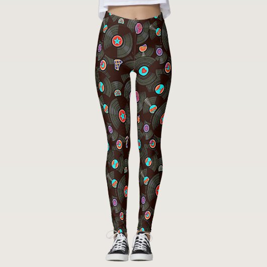 Leggings Vinyl PopArt (Devant)