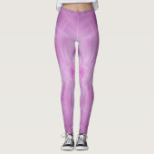 Leggings VIOLET - Art fractal - (Devant)