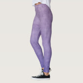 Leggings Violet bleu gris rustique ombre stylé (Gauche)