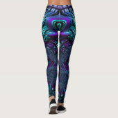 Leggings ~violet bleu ~ Original (Dos)