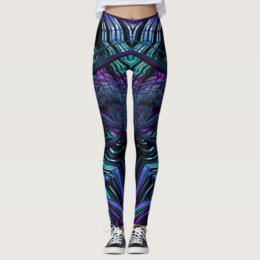 Leggings ~violet bleu ~ Original (Devant)