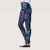 Leggings ~violet bleu ~ Original (Gauche)
