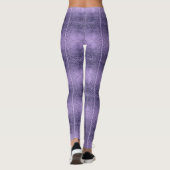 Leggings Violet délicat (Dos)