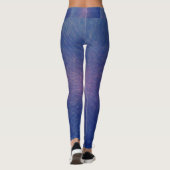 Leggings Violet éclater (Dos)