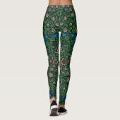 Leggings Violet et Columbine, William Morris (Dos)