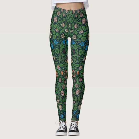 Leggings Violet et Columbine, William Morris (Devant)