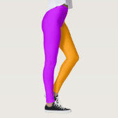 Leggings Violet et orange (Droite)