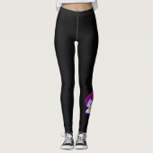 Leggings Violet Fleur lecnm (Devant)