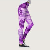 Leggings Violet Floral (Droite)