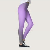 Leggings Violet gris clair de lune ombre effet (Droite)