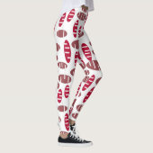 Leggings Violet Holey Ovals (Droite)