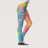 Leggings VIOLET LACE - numérique - art fractal - (Droite)