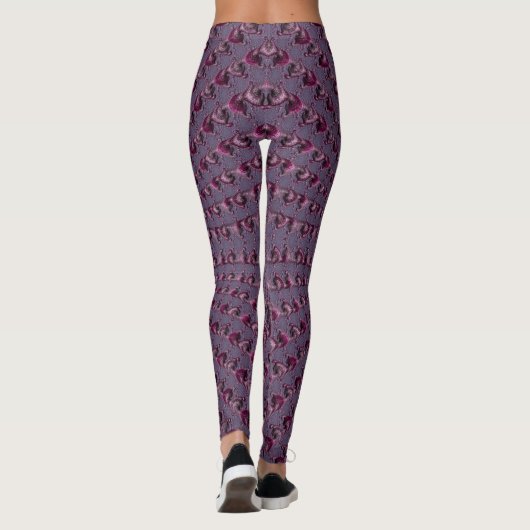 Leggings ~ violet ~ Original (Dos)