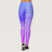 Leggings Violet stratifié (Dos)