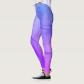 Leggings Violet stratifié (Gauche)