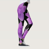 Leggings Violet violet philippin noir (Droite)