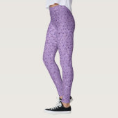 Leggings violets (Gauche)