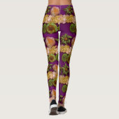 Leggings violets (Dos)