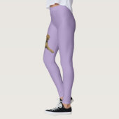 Leggings violets (Gauche)