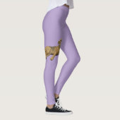 Leggings violets (Droite)
