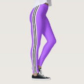 Leggings violets à trois côtés Choisir les couleur (Droite)