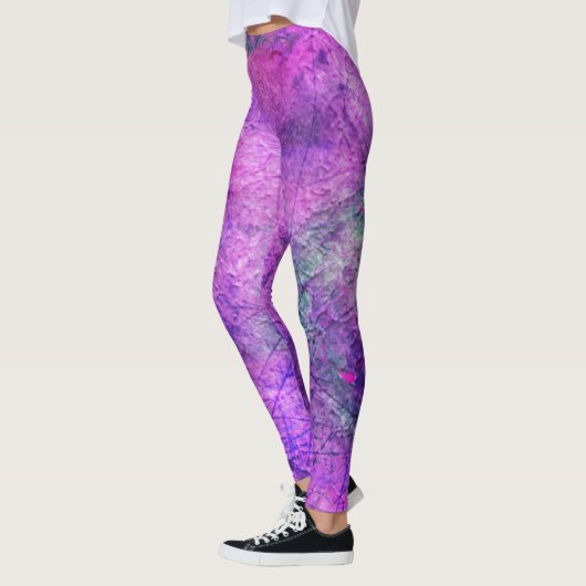 Leggings violets cool avec Scratch comme apparence (Gauche)