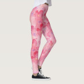 Leggings Violets en rose (Droite)