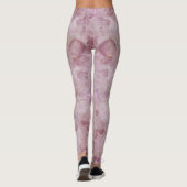 Leggings Violets en violet + lavande (Dos)