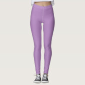 Leggings violette africaine (uni) (Devant)