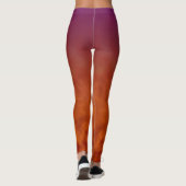 Leggings Violette Retombées d'automne (Dos)