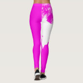 Leggings Violette Travail En Cours (Dos)
