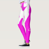 Leggings Violette Travail En Cours (Gauche)