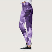 Leggings Violettes monochromes (Gauche)