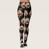 Leggings Virgo août septembre Anniversaire Zodiac Nom perso (Dos)