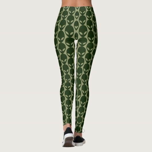 Leggings Visage Alien (Dos)