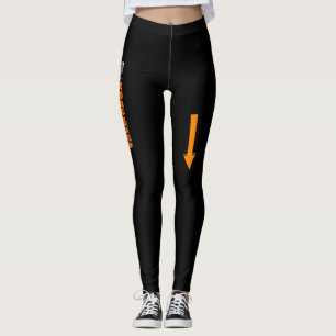 Leggings Visage d'endroit de guêtres de Krav Maga ICI