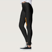 Leggings Visage d'endroit de guêtres de Krav Maga ICI (Gauche)