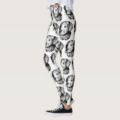 Leggings Visage moderne Animaux de compagnie Photo Enfants  (Gauche)