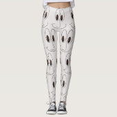 Leggings Visage souriant Motif drôle (Devant)